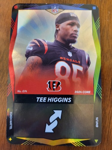NFLカード Tee Higgins 世界1枚限定パッチカード含む3枚セット TEE HIGGINS 2024 Donruss Threads Jersey Patch #DTH-THI
