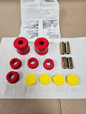 Energy Suspension 19.7101R Trailing Arm Bushing Set Fits 02-07 Impreza