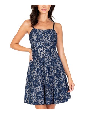 БЕЗМОЛВНОЕ женское платье-спагетти на бретельках с квадратным вырезом и коротким формальным вырезом + расклешенное платье