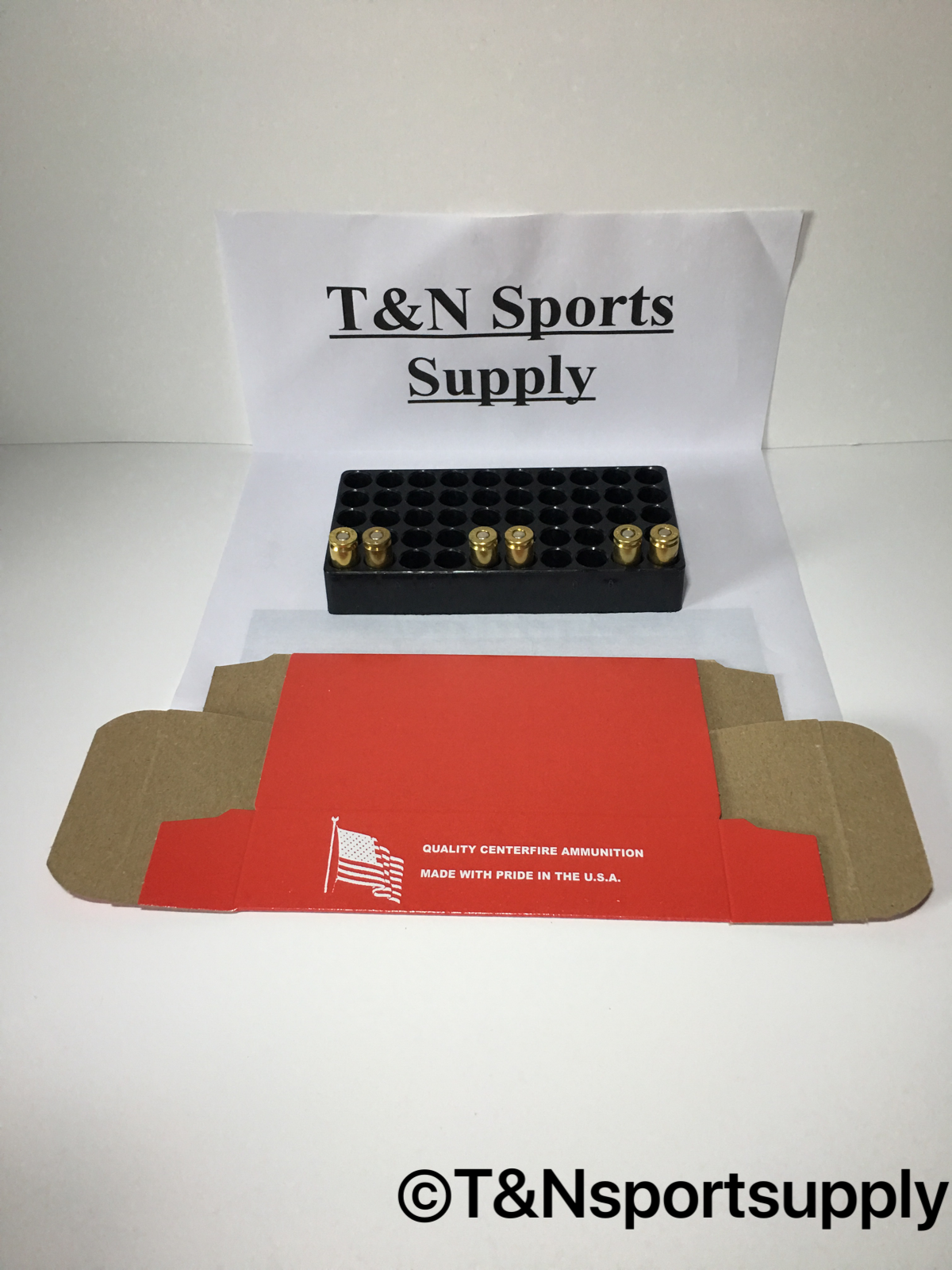 9mm 380 38 Super Red 50 RD Cardboard Ammo Box W/trays For Reloading Qty10