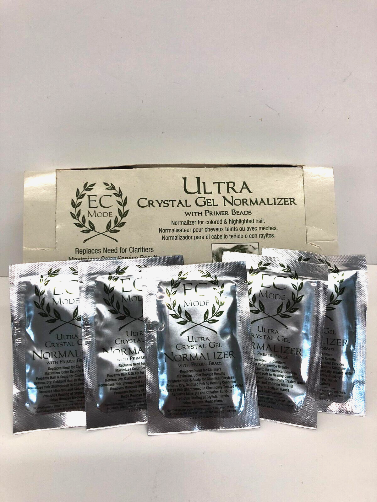 5 Pks ~ MALIBU / EC MODE Ultra Crystal Gel Normalizer With Primer Beads~ 7 grams