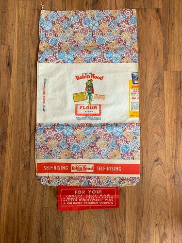 Vintage Robin Hood 50 LBS Flour Sack.