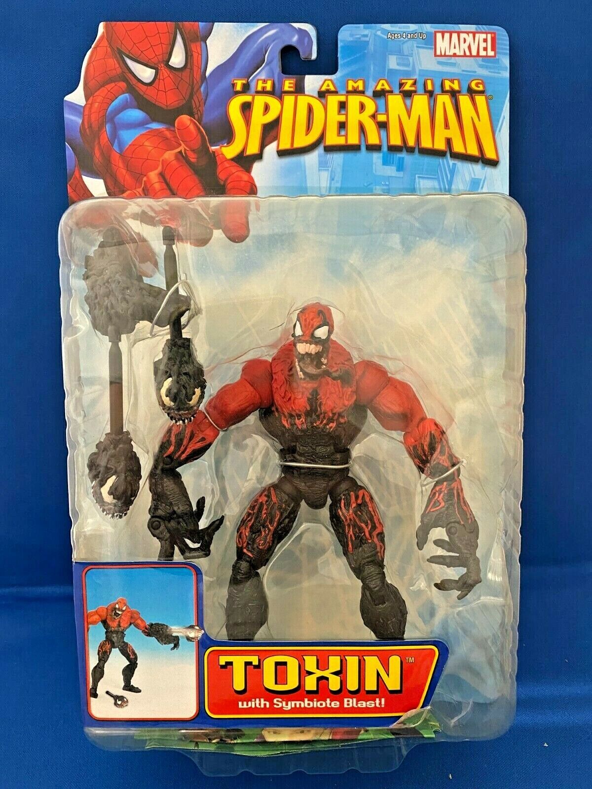 Toy Biz The Amazing Spider-Man Toxin with Symbiote Blast Toy Biz The Amazing Spider-Man Toxin with Symbiote Blast