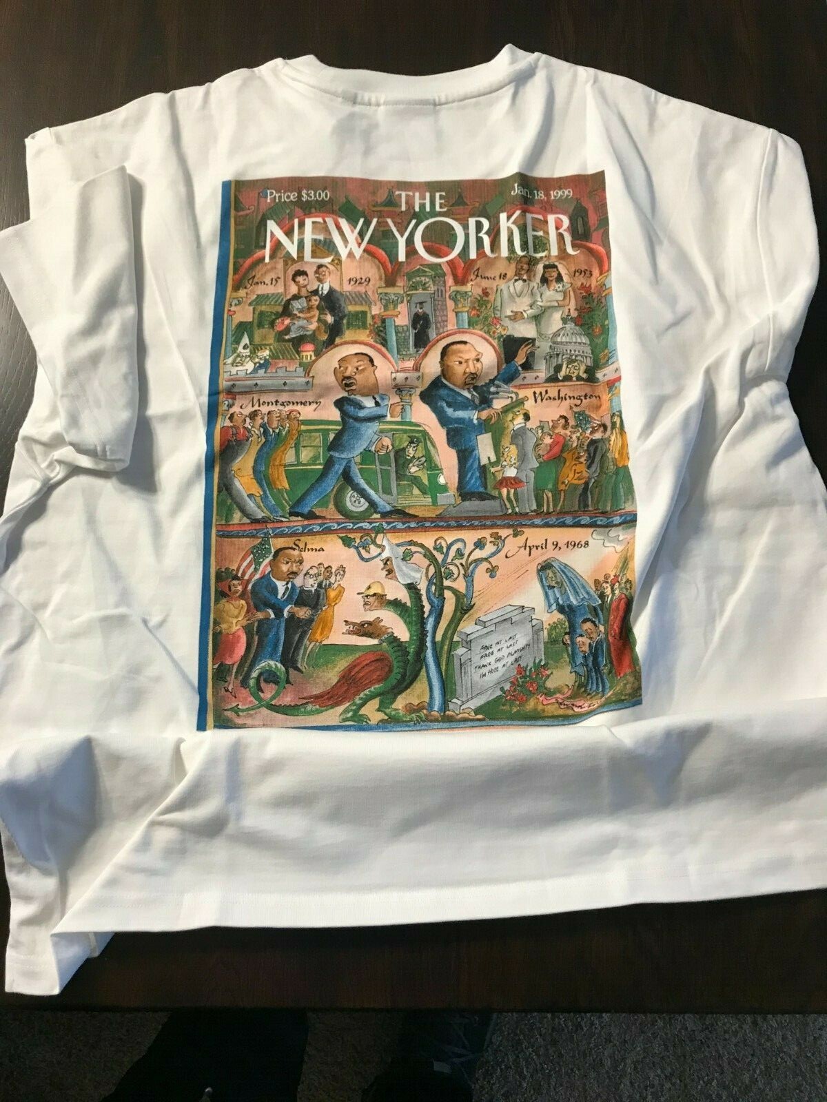 kith for the new yorker justice tee
