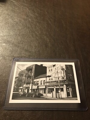 CORNER DRUG STORE - PATERSON - N.J. - REAL PHOTO POSTCARD BY KOWALAK - SLOT6D