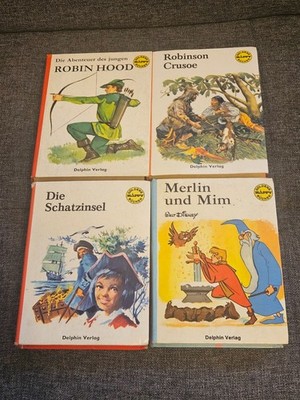 Goldene Happy Bücher zum Aussuchen Delphin Verlag Disney, Schatzinsel... #3