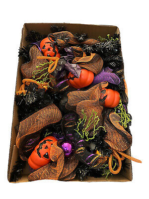 Member's Mark 6' Pre-lit Halloween Garland (Pumpkin)