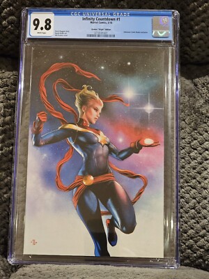 Infinity Countdown #1 CGC 9.8 Adi Granov Unknown Comics Virgin Var Marvel 2018