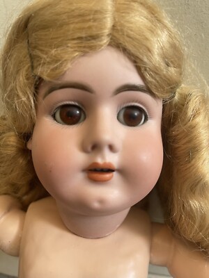 rare ancienne poupée bébé garçon MAX HEINRICH HANDWERCK 41 cm germany