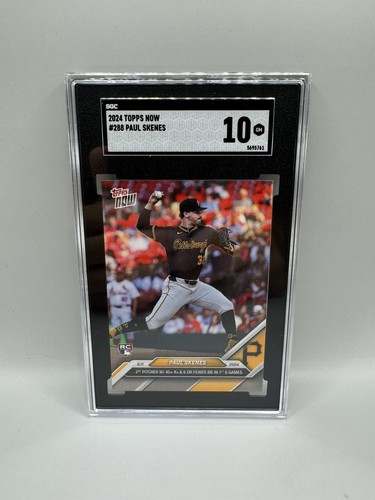 2024 Topps Now Paul Skenes Rookie Card #288 Pittsburgh