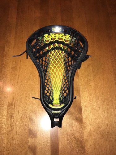 LIMITED EDITION STX Stallion U 500 Black/ Yellow Lacrosse Head/Shaft BNWTS