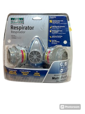 MSA Safety Works Respirator New
