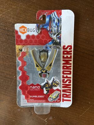 TRANSFORMERS Hex Bug Nano Creature Bumblebee 2014 Hasbro- NEW SEALED CARD