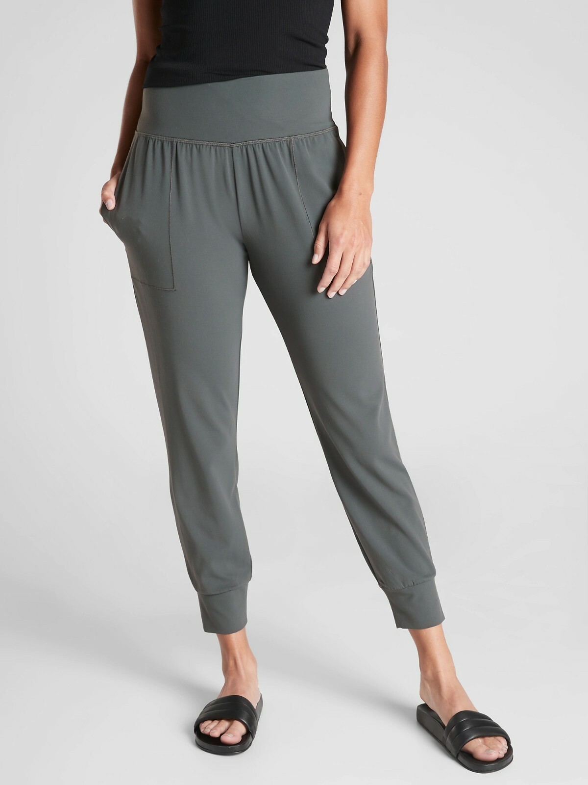 EUC Athleta Salutation Jogger, Anthracite Grey SIZE S #531288 T1205 | eBay