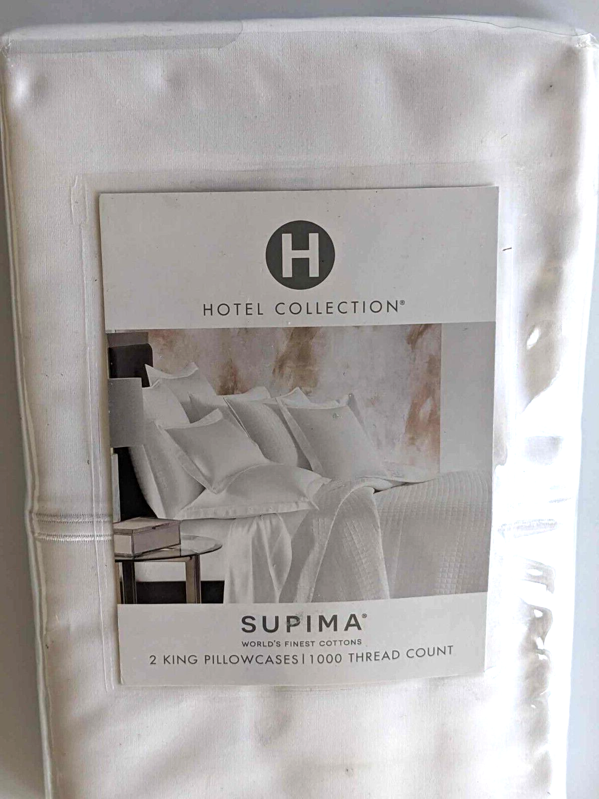 NIP* HOTEL COLLECTION SUPIMA 1000 TC WHITE KING SIZE  PILLOW