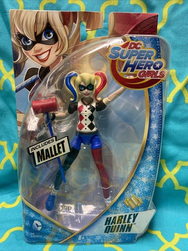 2015 DC Superhero Girls Harley Quinn Figure w/ Mallet