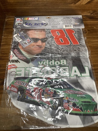 Nascar Die-Cut Mini Flag by Hirev Bobby Labonte