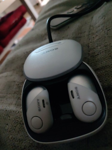 ヘッドホン SONY WF-SP700N WHITE Amazon.com: Sony Wireless Bluetooth in Ear Headphones: Noise