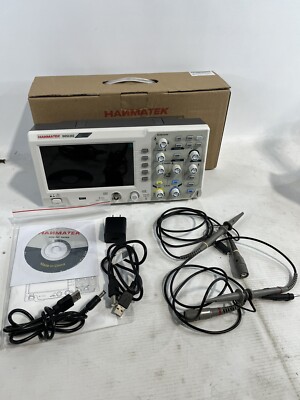 Hanmatek DOS1102 Digital Oscilloscope - 2 Channel - 7 inch LCD Display 110MHz