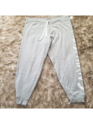 

CALVIN KLEIN PERFORMANCE Женские серые спортивные штаны с манжетами на кулиске Plus, Серый, PF1X6340