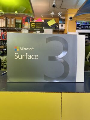 Microsoft Surface 3 3 128GB, Wi-Fi, 10.8in - Silver Brand New Sealed 20Y Trusted