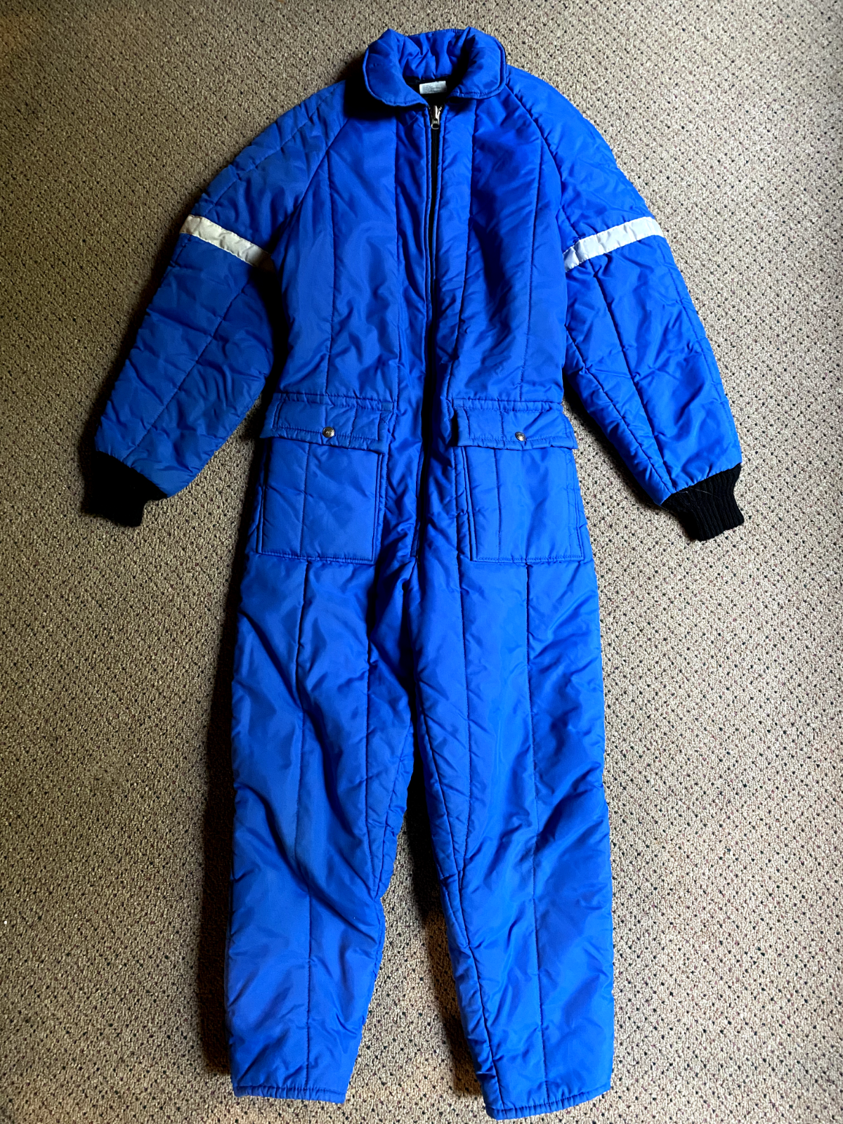 Vintage 80s Walls Blizzard Pruf Ski Snowmobile Suit XXL Reg Youth 16 to 18 EUC