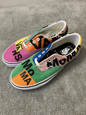 Vans X MoMA Patchwork Era Lace Up Mens 5.5 Womens 7 NEW w/o Box 2019 RARE!!
