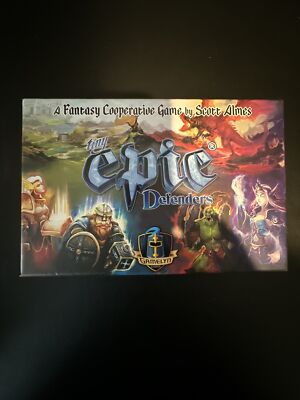 Tiny Epic Defenders OOP Kickstarter Deluxe 1st Ed - Complete Cards Sealed