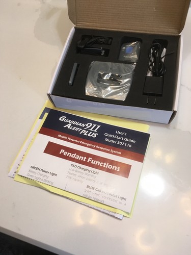 New in Box LogicMark Guardian Alert 911 PLUS Emergency Alert System Model 30711b