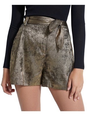 

GUESS Женские шорты золотого цвета для юниоров, Золотой, W93D62RCA40