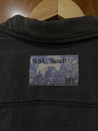 BTS SUGA Agust D TOUR D-DAY OVERSIZED SHIRT Official [Sealed