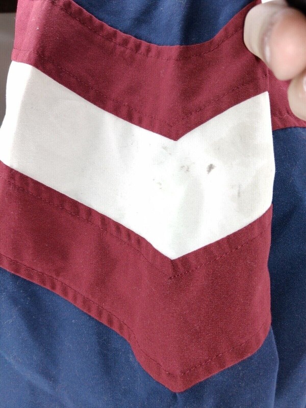 Ivy Crew Sport Men Large Multicolor (Stains) Zip Long Sleeve Striped Windbreaker