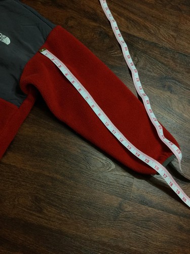 THE NORTH FACE Youth/Juniors Red Full Zip Jacket Size M Approach Fleece Coat