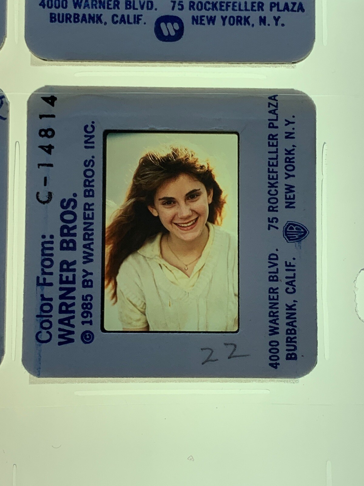 10 The Goonies Movie 35mm Photo Slides Warner Bros Studio Press Kit 1985 Lot #3