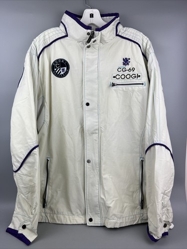 COOGI AUSTRALIA スカジャン Coogi Australia CG/69 Full Zip Men's Jacket Size L Cream
