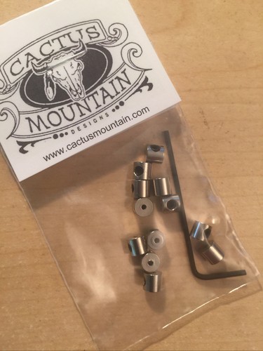 12 New Pin Keepers / Locking Backs  Biker  Pin Locks / Savers with Allen Wrench