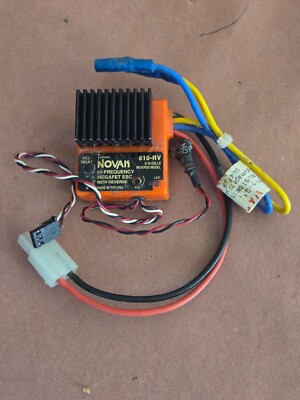 Novak 610-RV ESC vintage RC electronic speed control for brushed motor