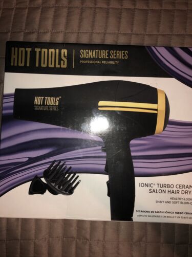 HOT TOOLS Signature Series Ionic 1875W Turbo Ceramic Salon Hair Dryer (HTDR5580)