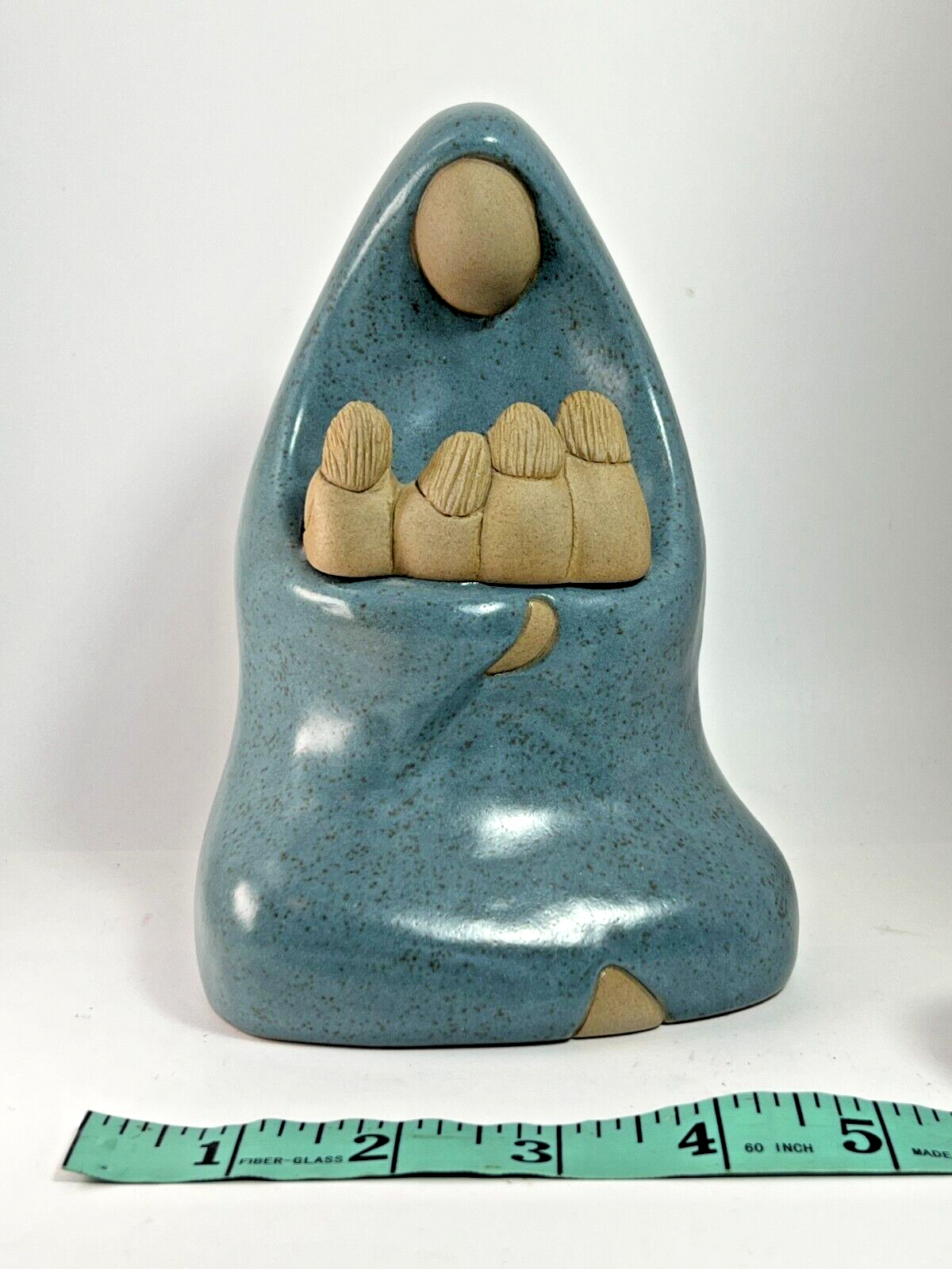 Jack Black~ Navajo Pottery ~ Seated Man ~ Sculpture ~ 1985