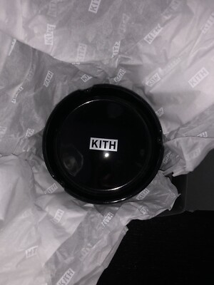 KITH CLASSIC LOGO ASHTRAY - BLACK / WHITE