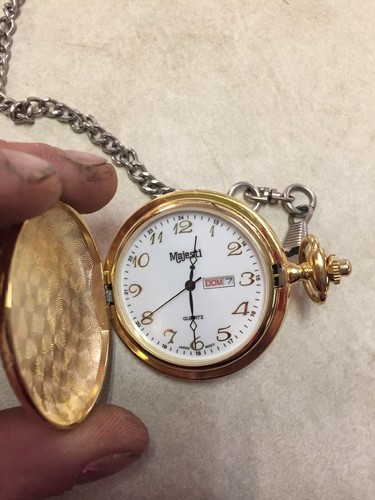 Majesti Gold Plated Pocket Watch