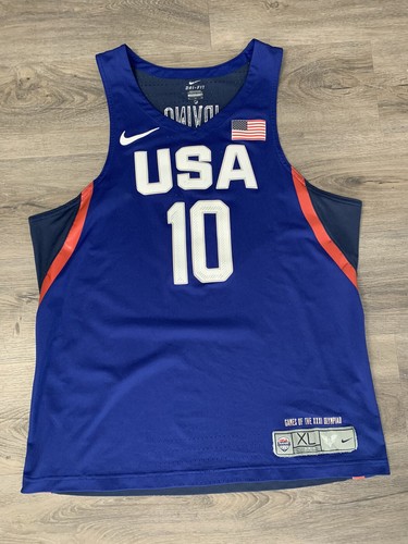 NIKE バスケ アメリカ代表 USA 10 IRVING Jersey M NIKE Kyrie Irving #10 STITCHED USA Basketball Jersey 2016