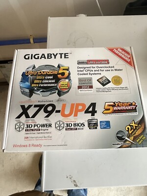 Gigabyte GA-X79-UP4, LGA 2011/Socket R, Intel Motherboard W/E5-1660V2 CPU