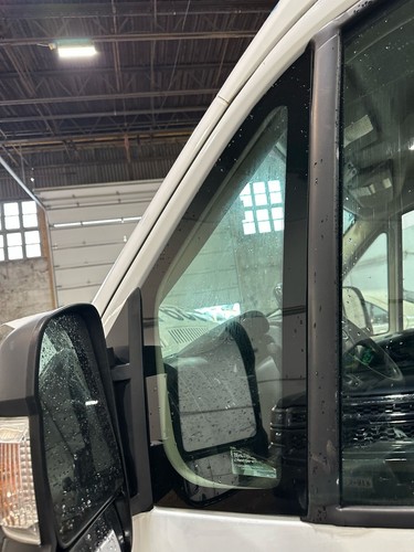 Used Front Left Door Vent Glass Front fits: 2015 Ram Promaster 2500 van Front Le