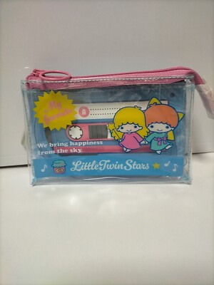 Little Twin Stars Pouch Fancy Retro design cassette 
