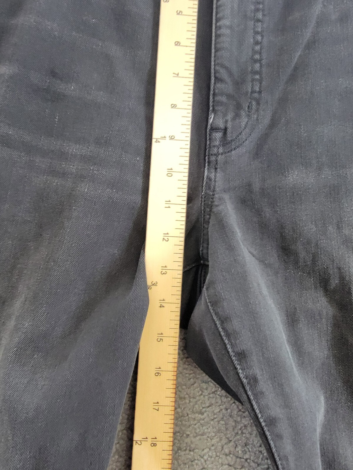Lauren Ralph Lauren Plus-Size High-Rise Skinny Ankle Jeans Women's 18W Black - Picture 8 of 18