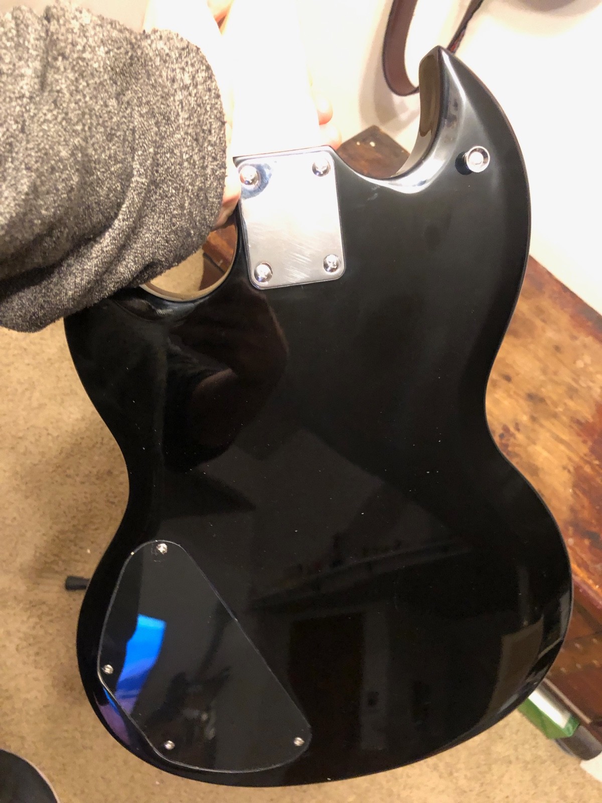 REM (R.E.M.) Autographed Guitar With Certificate of Authenticity