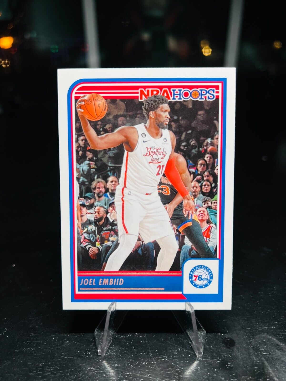 2023-24 PANINI NBA HOOPS (#67) - JOEL EMBIID Ken Goldin in 2023-24 PANINI NBA HOOPS (#67) - JOEL EMBIID Ken Goldin in