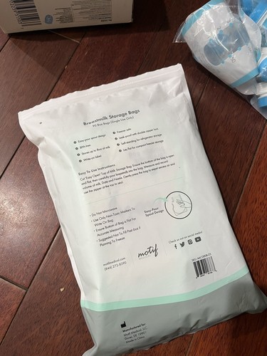 Dr browns kiinde twist motif Breastmilk storage bags bundle