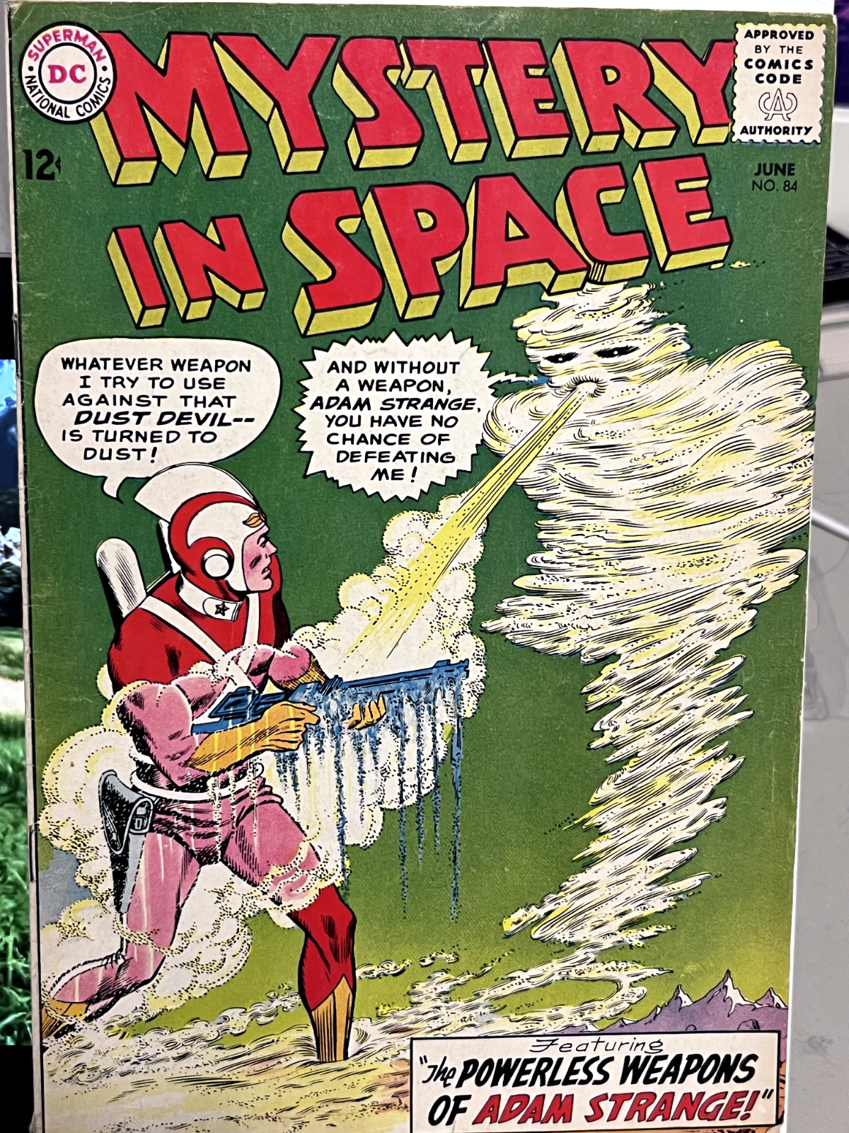 Mystery in Space #84 GD/VG The Powerless Weapons of Adam